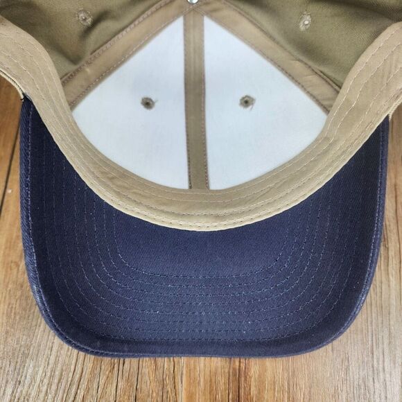 Mack Trucks Bruckner's Truck & Equipment Strapback Hat Cap Brown Canvas Mechanic - Picture 8 of 10